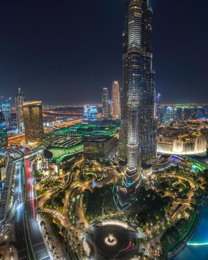 First Class 3Br With Full Burj Khalifa And Fountain View Dubai Exterior foto